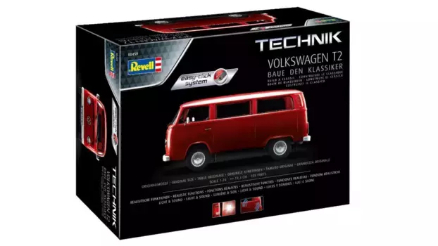 Revell Volkswagen T2 технология Easy-Click