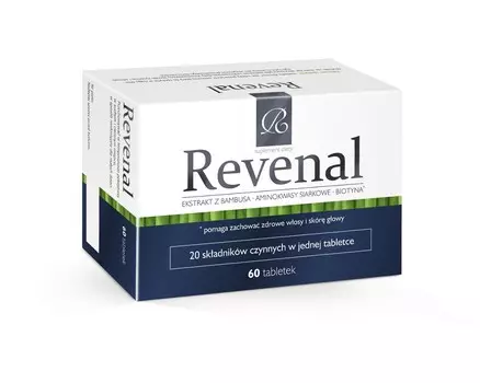 Revenal, Добавка , таблетки, покрытые оболочкой, 60 таблеток Salvum Lab