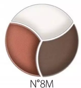 REVERS Матовые тени для век LAVIEN TRIO №. 8М