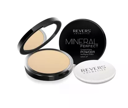 REVERS Mineral Perfect 01 прессованная пудра - 9 г