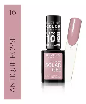 Revers, Солнечный гель, лак для ногтей, 16 оттенков Antique Rosse, 1 шт