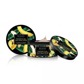 REVERS Tropical Fruit Body Scrub Скраб для тела - банан + витамин Е 200мл Inna