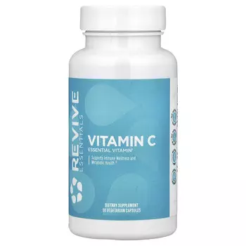 Revive, Витамин C, 1 г, 60 вегетарианских капсул (0,5 г на капсулу)