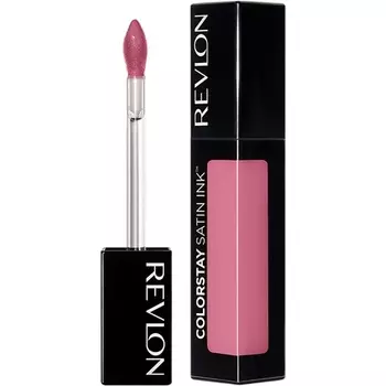 Revlon ColorStay Satin Ink Liquid Lipstick Longwear Насыщенные цвета губ с маслом семян черной смородины 008 Mauvey Darling