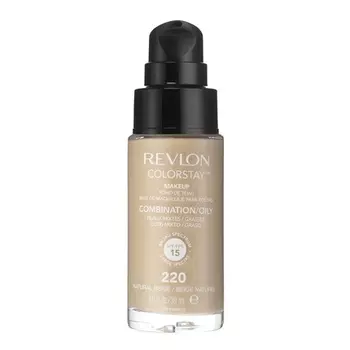 Revlon ColorStay Тональный крем для комбинированной и жирной кожи, 30 мл, 220 натуральный бежевый