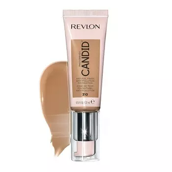 Revlon PhotoReady Candid Natural Finish Foundation с антиоксидантами, предотвращающими загрязнение окружающей среды, и ингредиентами, защищающими от синего света, 0,75 жидк. унция 310 Ириска