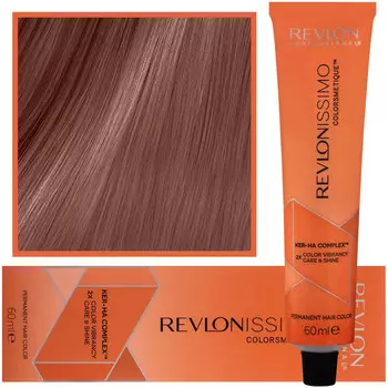 Revlon, Revlonissimo Colorsmetique, Кремовая краска для волос с комплексом Ker-Ha Care, Кремовая формула 6.46, 60 мл