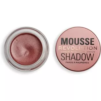 Revolution Beauty London Муссовые тени, кремовая краска для щек и глаз, взбитая легкая формула, крем-пудра, янтарная бронза, 4 г