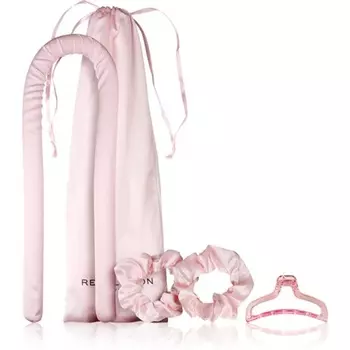 Revolution Beauty Подарочный набор Revolution Haircare Curl Enhance - розовый, 4 предмета