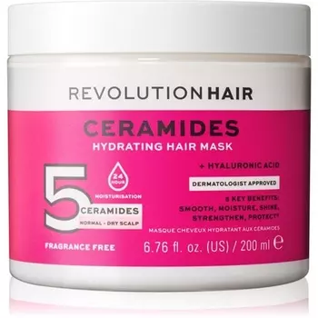 Revolution Beauty Revolution Haircare 5 Ceramides + Hyaluronic Acid Hair Mask - 200 мл