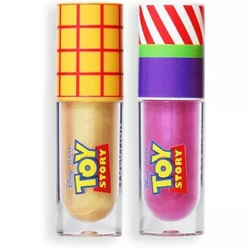 Revolution Disney's Toy Story X Revolution Lip Duo Set Мерцающий блеск для губ Revolution Beauty