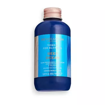 Revolution Hair Tones For Blondes окрашивающий бальзам для светлых волос Deep Ocean 150мл