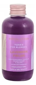 Revolution Haircare Tones for Blondes Тонирующая краска для светлых волос 04 Лавандовые поля 150мл Makeup Revolution