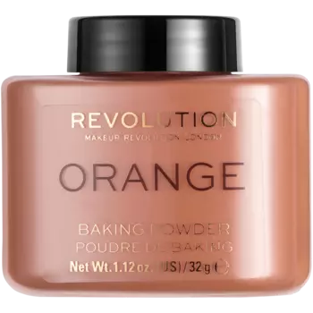 Revolution Makeup Loose Baking Powder Рассыпчатая пудра для лица «Апельсин», 32 г