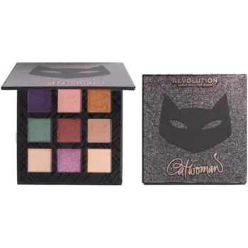 Revolution Makeup X Catwoman Jewel Thief DC Comics палетка теней для век, 9 г