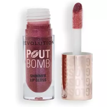 Revolution Pout Bomb Shimmer Gloss Сияющий блеск для губ с глянцевым финишем Revolution Beauty