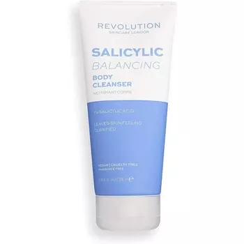 Revolution Салициловое балансирующее очищающее средство для макияжа 200 мл полупрозрачное, Revolution Beauty