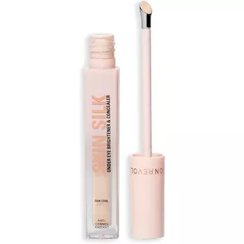 Revolution Skin Silk Radiant Serum Осветляющая сыворотка для кожи под глазами Увлажняет и разглаживает Revolution Beauty