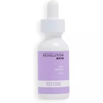 Revolution Skincare London 0,2% сыворотка для лица с ретинолом, легкая, уменьшает тонкие линии и морщины, нежирная, 30 мл Revolution Beauty