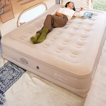 Revos автоматический надувной матрас для кемпинга, надувной матрас для кемпинга, двойной спальный коврик, надувная кровать, напольный магазин, LL8, двойной бытовой