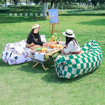 Revos Открытый Ленивый Надувной Диван Надувной Матрас Кресло Портативный Кемпинг Музыкальный Фестиваль Товары Для Кемпинга JM6 Путешествия
