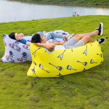Revos уличный надувной диван, ленивый воздушный лист, одиночный музыкальный фестиваль, портативный матрас на воздушной подушке, товары для кемпинга, JM Extended