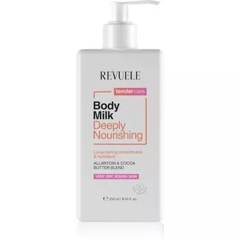 Revuele 250 мл молочко для тела с аллантоином и маслом какао для глубокого питания