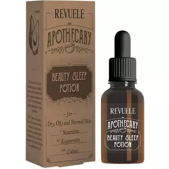Revuele Apothecary Beauty Sleep Elixir Сыворотка 30 мл - питательное средство способствует выработке коллагена, регенерирует и успокаивает кожу, снимает покраснения и пятна