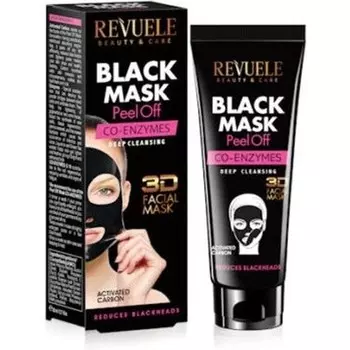 Revuele Black Mask Peel Off - Коэнзимы 80мл