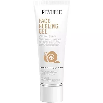 Revuele Гель-скраб для лица 100% натуральный и органический с фильтратом улитки 80 мл