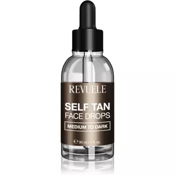 Revuele Paradise Bronze капли для автозагара для лица — от среднего до темного, 30 мл