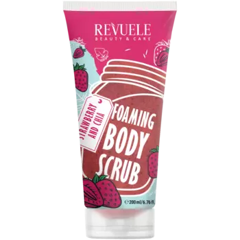 Revuele Strawberry&Chia Гель-скраб для душа, 200 мл