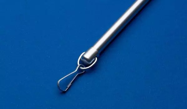 Rewagi 2 шт. алюминиевый спин-стержень, спин-стержень, шторы, длина штор: 100 см - алюминий, серебро