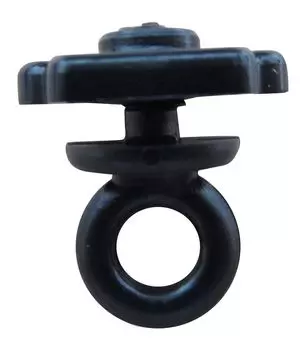 Rewagi 50 штук тормозов с кольцом 10мм х 15мм, промежуточные тормоза - черные, черный