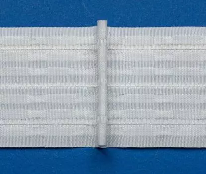 Rewagi 5 метров универсальная лента для завивки, лента для штор переменная - ширина: 22 мм - раппорт: 70 мм L095 bandex, белый