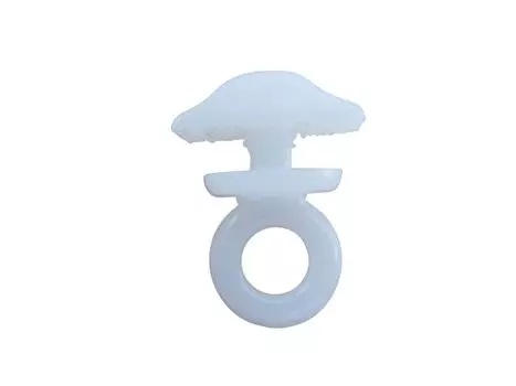 Rewagi упаковка из 1000 белых замков с кольцом, торцевым замком и стопором, белый