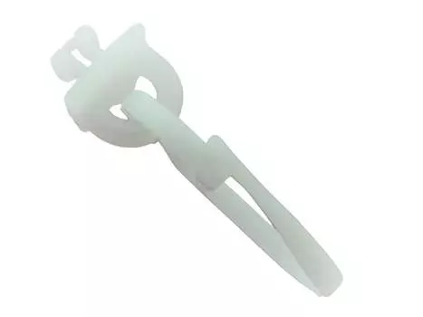 Rewagi упаковка из 1000 поворотных направляющих для внутреннего канала, шторных направляющих - ходовая канавка 4 мм, белый