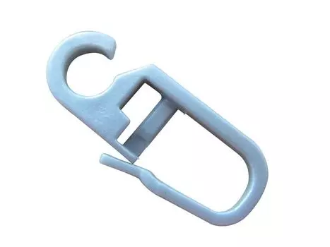 Rewagi упаковка из 200 крючков для штор, карнизов - петелька 6 мм - матовый хром, серебро