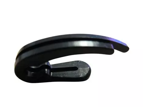 Rewagi упаковка из 200 крючков для штор - двойные для складчатых лент - 26 мм, черные, черный