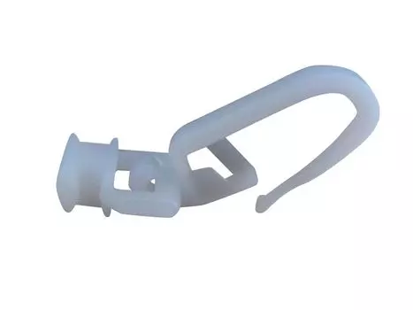 Rewagi упаковка из 200 планеров с подвижными складчатыми крючками, планеры для штор - белый KOW