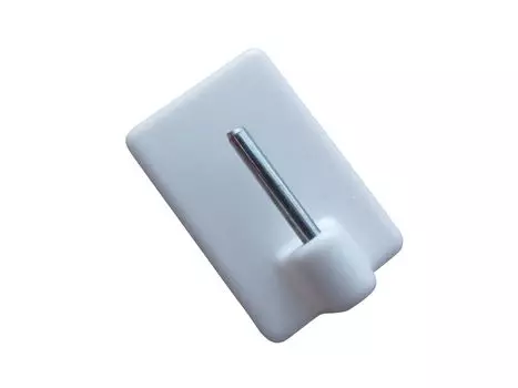 Rewagi упаковка из 20 клейких крючков для карнизов для кафе, карнизов, штор, белый