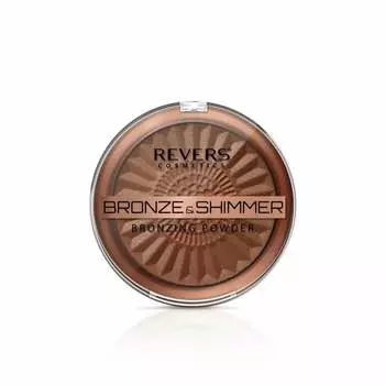 Реверс, Реверсивная бронзирующая и иллюминирующая пудра Bronze & Shimmer № 2- 9 G, Revers