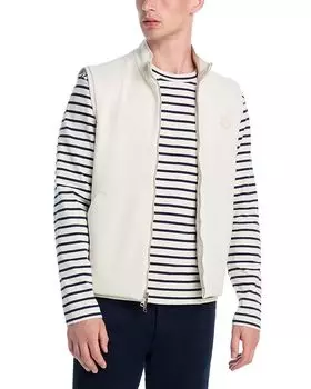 Реверсивная утеплённая жилетка Moncler, белый