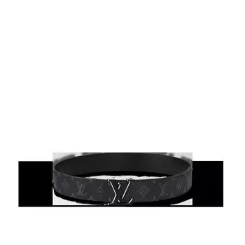 Реверсивный ремень LV Optic 40 мм Louis Vuitton, серый