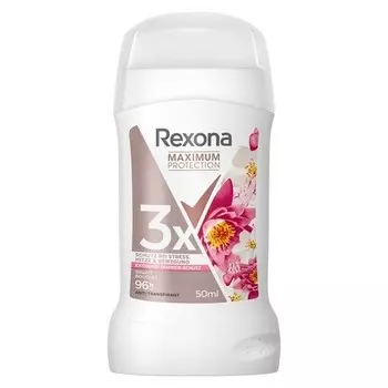 Rexona Дезодорант-карандаш с максимальной защитой Bright Bouquet Антиперспирант с защитой от пота и запаха тела на 96 часов 50 мл Bright Bouquet