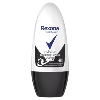 Rexona Invisible Black + White Diamond женский шариковый антиперспирант, 50 мл