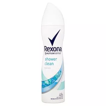 Rexona MotionSense Shower Clean антиперспирант для женщин, 150 ml