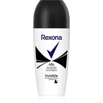 Rexona, Невидимый на черной и белой одежде, шариковый антиперспирант 48 часов, 50 мл