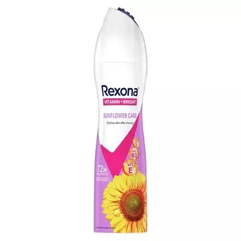 Rexona Спрей-антиперспирант Витамин + Яркий подсолнух 135 мл. Новости, Pink