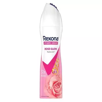 Rexona Спрей-антиперспирант Витамин + Яркое розовое сияние 135 мл. Новости, Pink